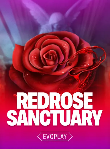 Графическое представление игрового автомата Redrose Sanctuary, демонстрирующее опцию Bonus Buy.
